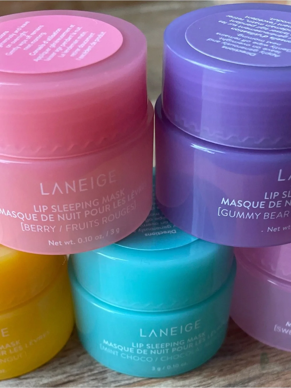 LANEIGE Lip Sleeping Mask Midnight Minis 5-Piece Set